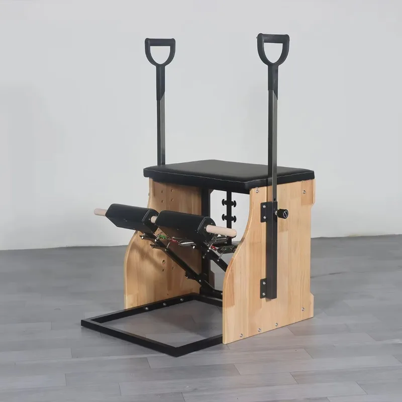 YTYIN Pilates Studio Multi-functional Fitness Exercise Gtm Body Building Yoga Maple Wood Pilates Wunda Chair