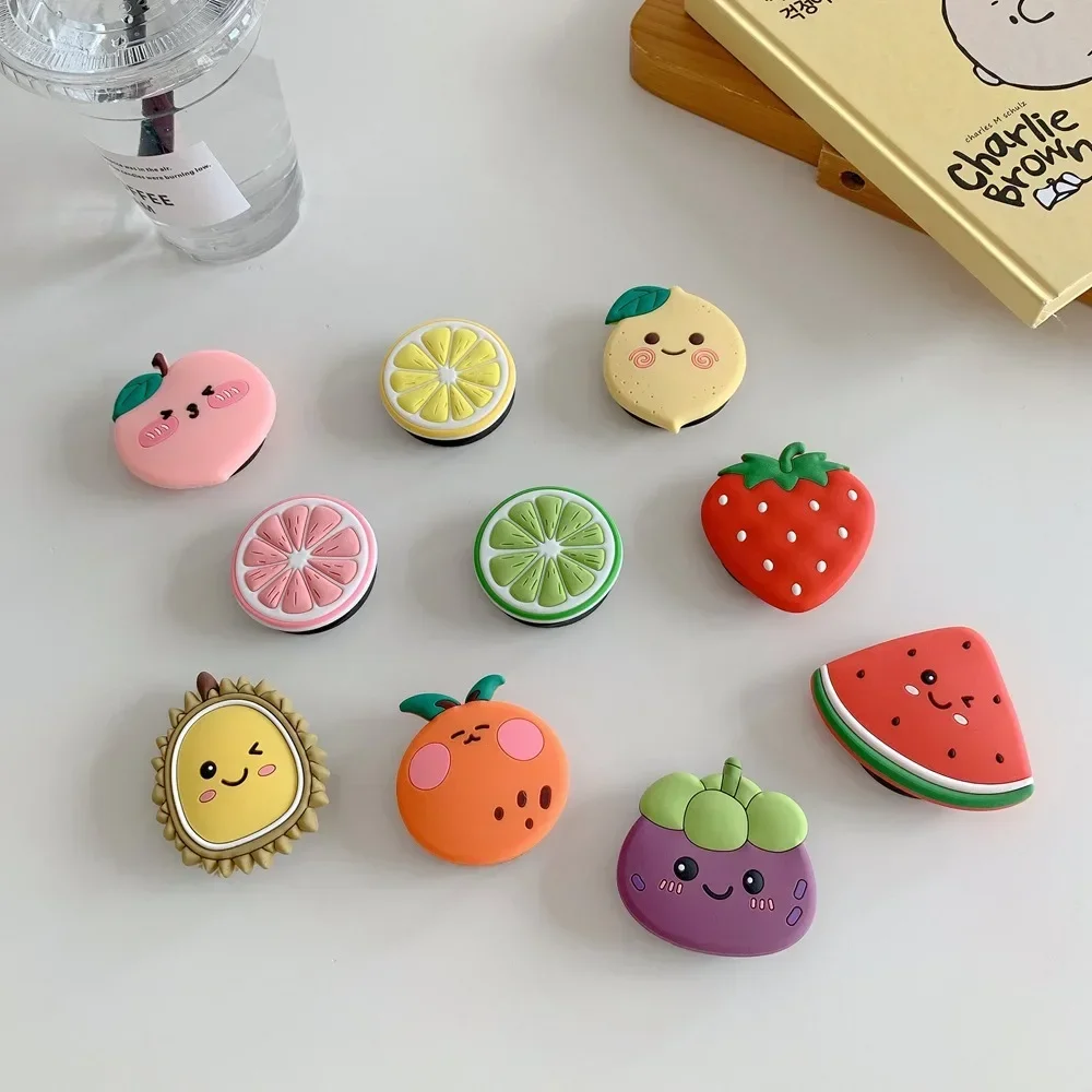 Support universel pliable 2025 Lovly pour smartphone, support anneau pliable mignon Koala Ours Dessin Animé Fruit