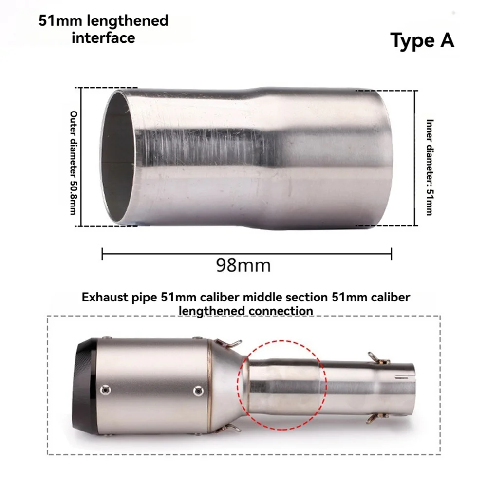 

Motorcycle Modified Exhaust Pipe Mounting Fittings Spring Connection Lug Welding Header Adapter Oxygen Sensing Port Screws