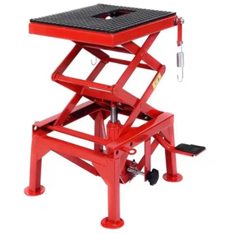 Hot SaleHigh Cross Country Motorcycle High Lift Platform Hydraulic Lifting And Stopping Jack Maintenance Support