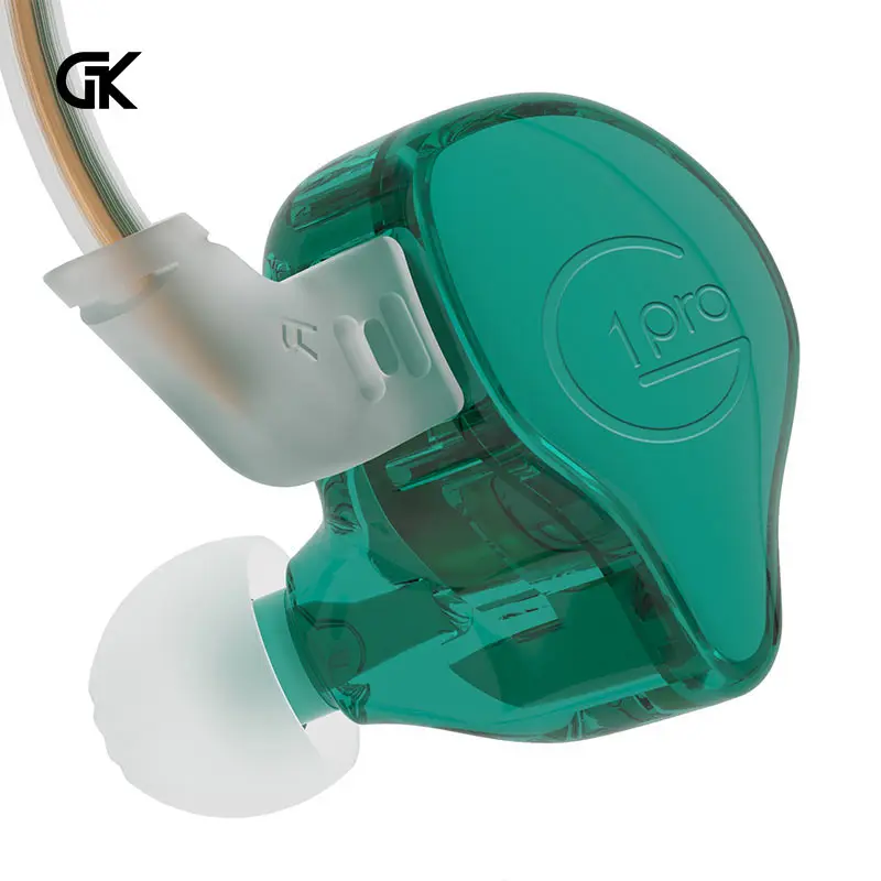 GK G1 Pro  Wired Earphone Sport Earbuds Headphone With Microphone Noice Cancelling In Ear Monitor HiFi Music MP3 Player Headset