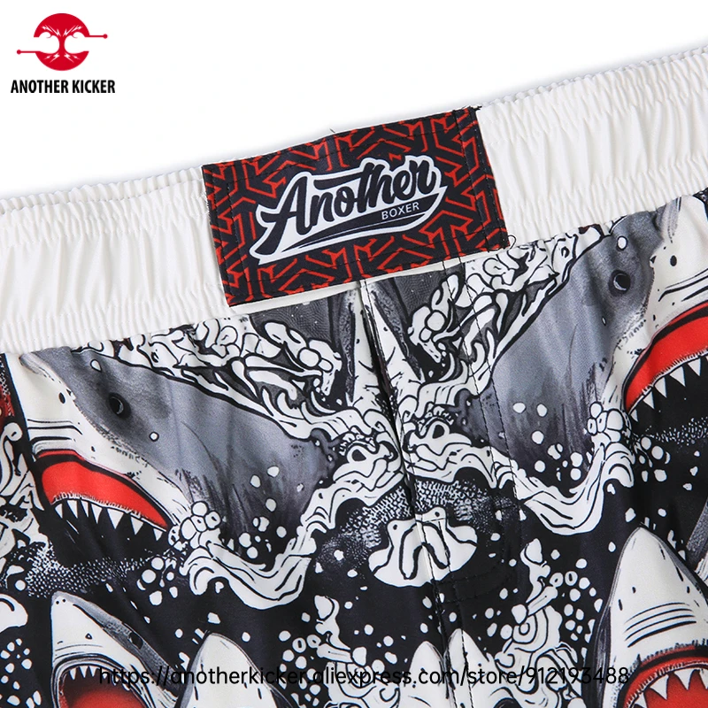 MMA السراويل للرجال الملاكمة التايلاندية السراويل كيك بوكسينغ القتال التدريب والعتاد لمط السجال المنافسة فنون الدفاع عن النفس السراويل #4