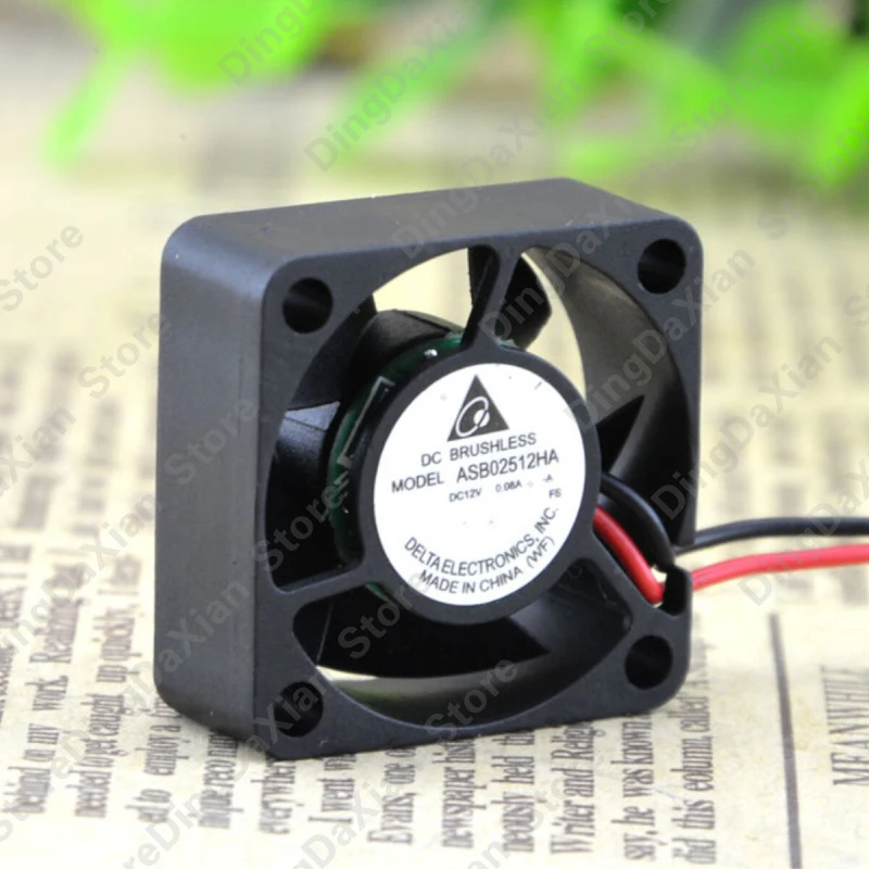 l 1PCS For DELTA ASB02512HA | 12V 0.06A | 2.5CM | Mute Micro Projector Chassis Fan