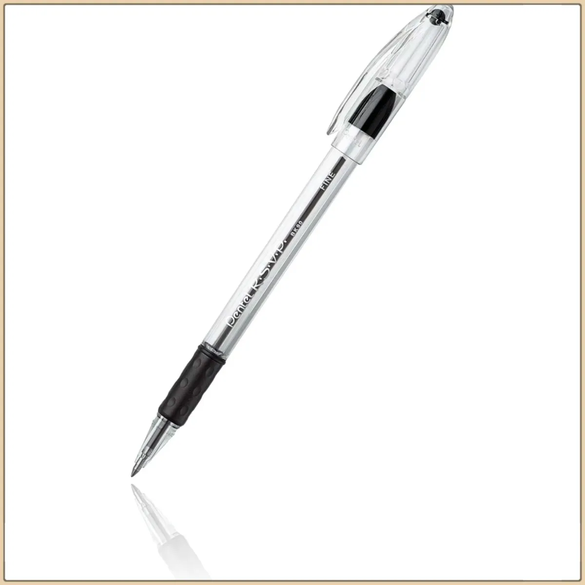 

Шариковые ручки Fine Point черные, 0,7 мм, 2 шт.