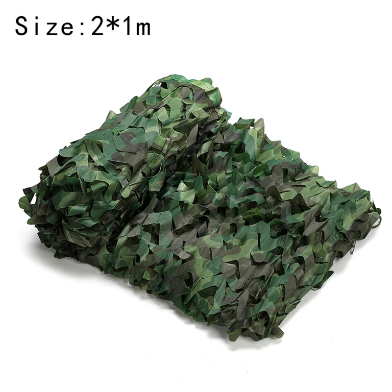 Camouflage Net Hunting Camouflage Net Car Tent Awning Shade Mesh Black Green Blue Forest Camouflage Net4X4M 3X6M 2X3M