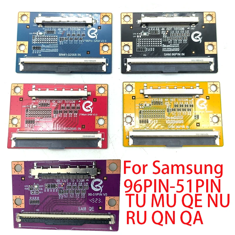 For Samsung 4K TV 96pin to 51pin Converter Adapter 96P to 51P QK-96P TO 51P 4K signal adapter board No technical support provide