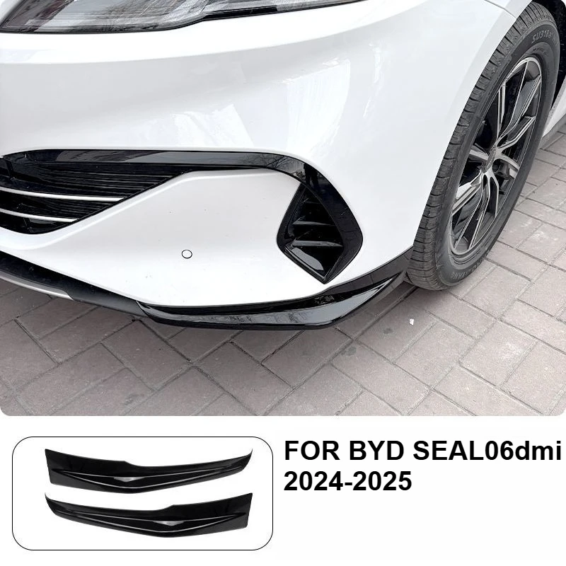 

Front Bumper Side Corner Protector Sticker Trims ABS Front Bumper Corner Strip FOR BYD SEAL06dmi 2024-2025 Exterior Accessory