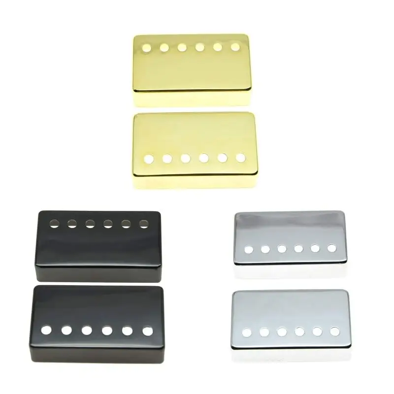 

2Pcs/pack Electric Guitar Pickup for Shell for LP Humbucker Guitar Pickup Cover 50mm and 52mm Musical Instrument Accesso