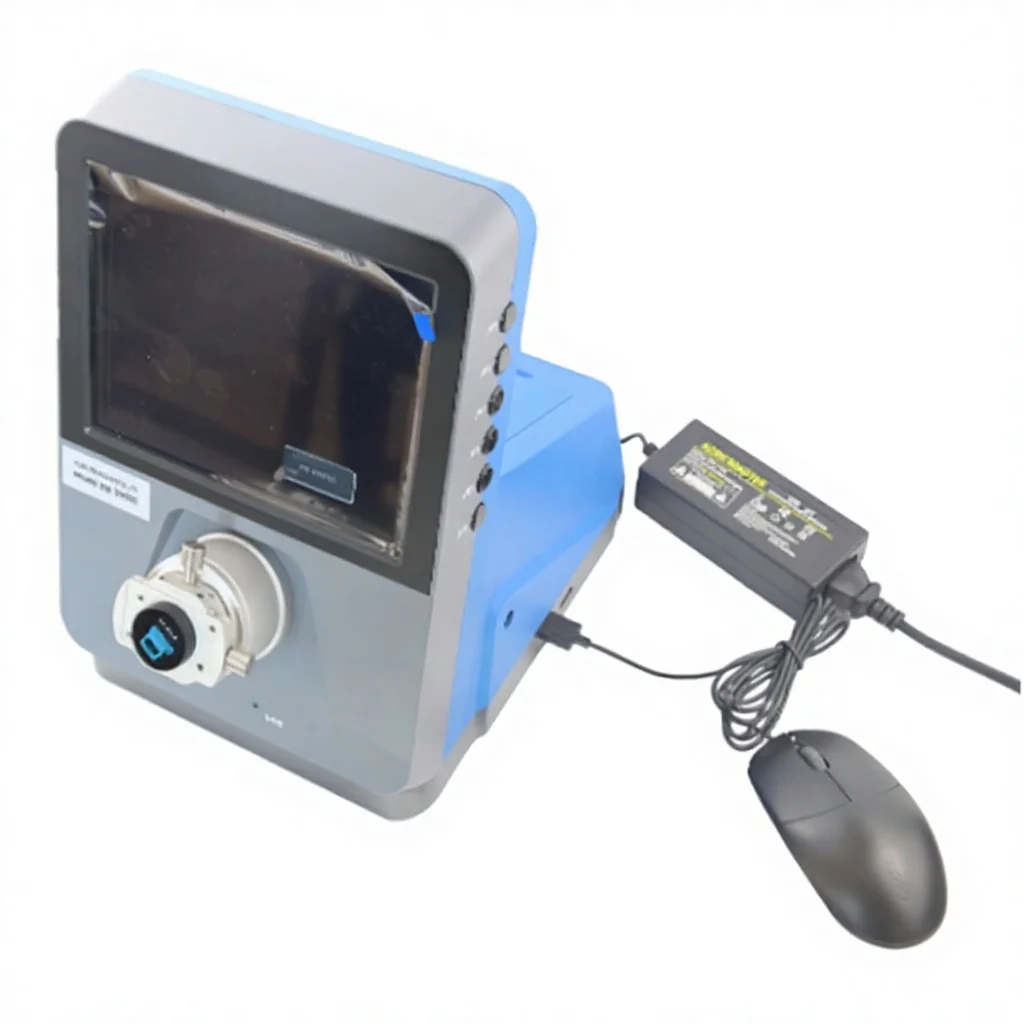 Automated Bench Fiber Microscope CE Certified 8-inch TFT 400X Magnification Patch Cord Factory Use