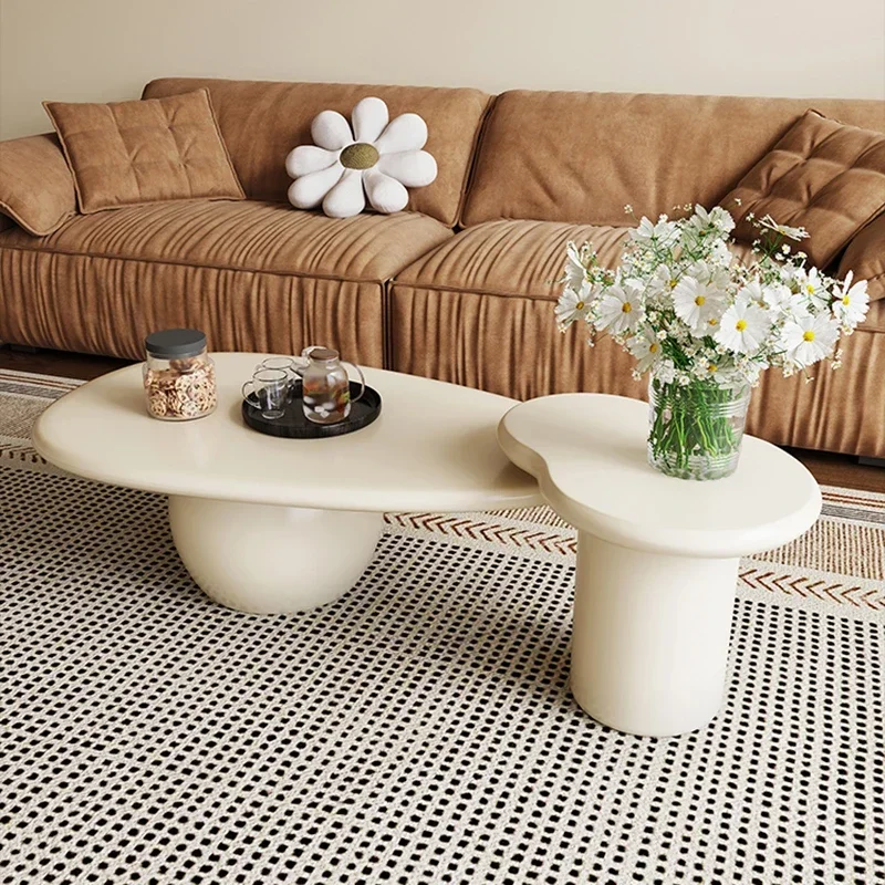 

Luxury Design Coffee Table Creative Japandi Small Side Coffee Table Space Saving Salontafel Woomkamer Living Room Furniture