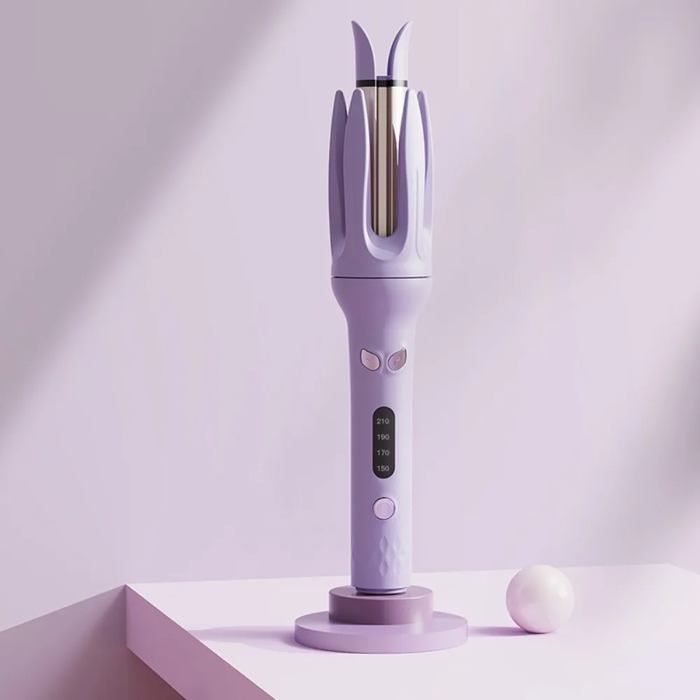 28mm Barrel Automatic Hair Curler Anti-Tangle Design Ceramic Coating Rotating Curl Iron Negative Ions Technology Quick Styling