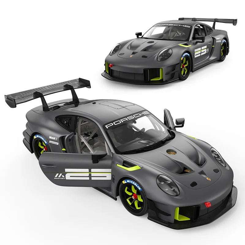 New Remote Control Cars 911 GT2 Model 1:14 Full Scale Super Car Electric Remote Charging Racing Car Manually Open The Car Door