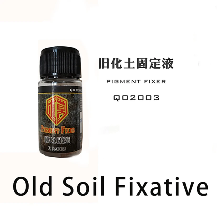 Natural Aging Soil Suit Track Weathering Effect Chariot Tank Military Model Pigment Coloring Tools Aging Soil 35ML/Box