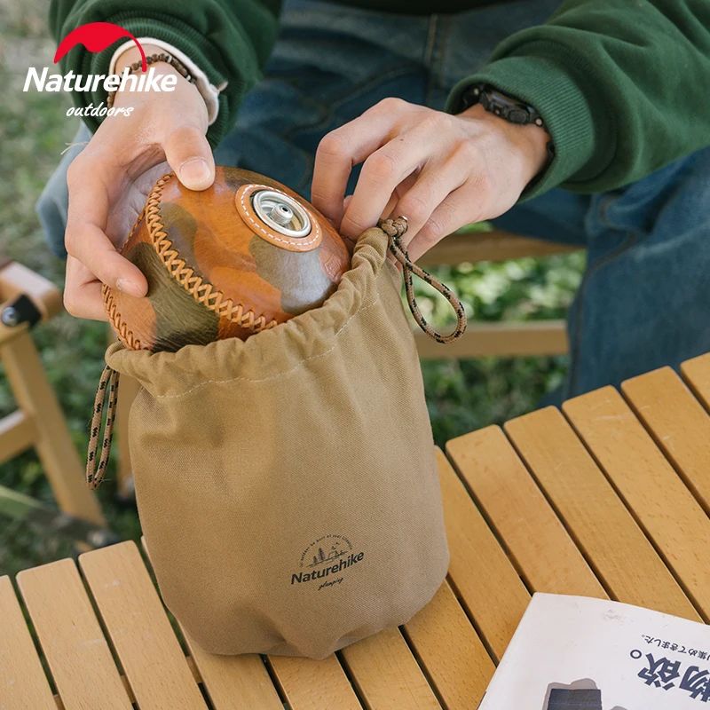 

Naturehike portable camping equipment canvas storage bag tableware storage bag antifouling anti oil sundries storage bag