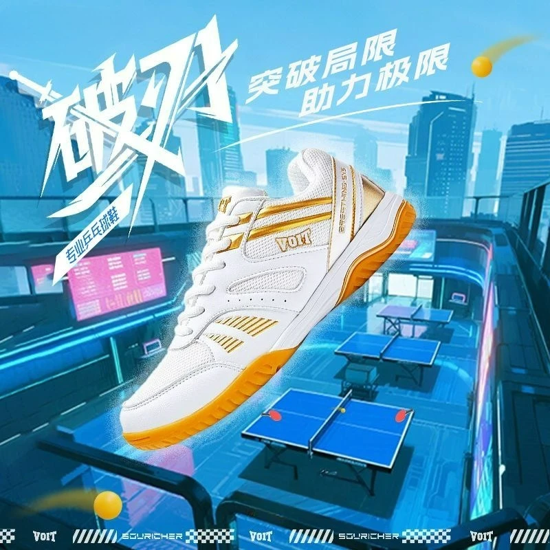 

2025 New Table Tennis Shoes Men Comfortable Badminton Shoes Mens Anti Slip Sports Shoe Man Designer Court Shoes
