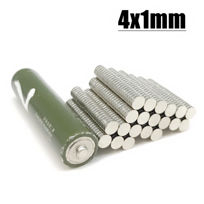 Fridge Tool Magnet 100~5000pcs 4x1mm Round Shape Small Imane For Home Decoration Office Whiteboard Kitchen Hook Diy Craft 4*1