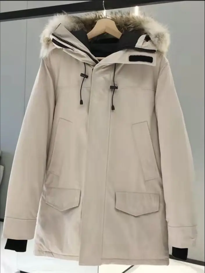 Canadian Style New White Duck Down Couple Down Jacket