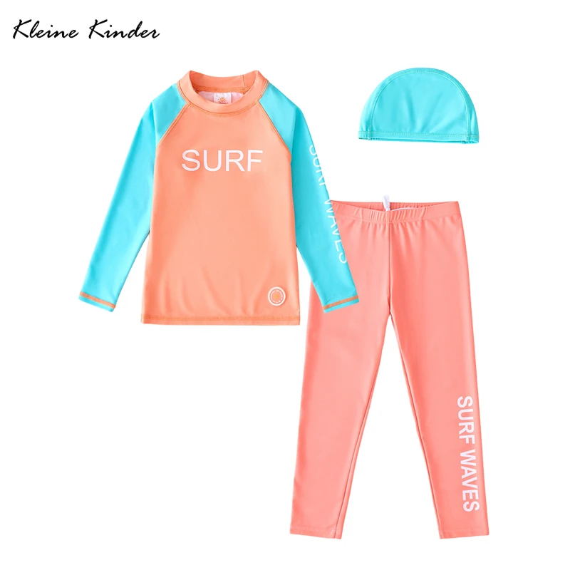 

Boys Surf Swimsuit Quick Dry Long Pants Girls Swimwear 3-16 Years Old Bathing Suit Child UV Protection Beach Outfit Bathing Suit