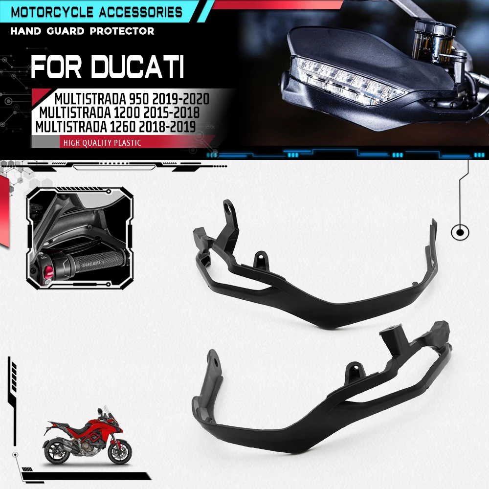 

Motorcycle Hand Guard Handguards Protector For Ducati MULTISTRADA 950 1200 1260 MTS950 MTS1200 MTS1260 Handlebar Bracket