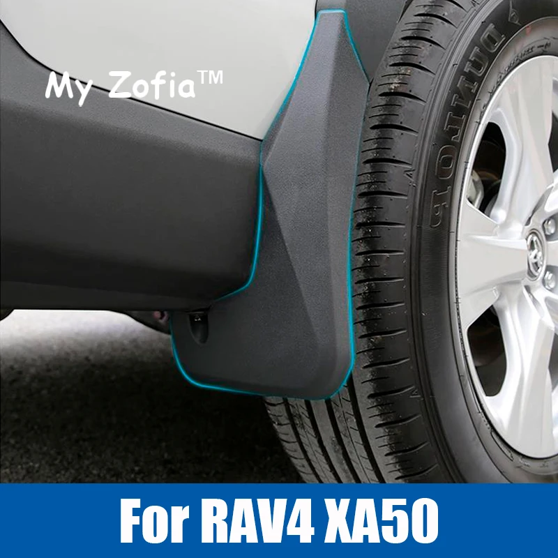 

Full Cover Mud Guards For Toyota RAV4 2019 2020 2021 2022 2023 XA50 XA 50 Front Rear Mudflaps Splash Guards MudGuards Mud Flap