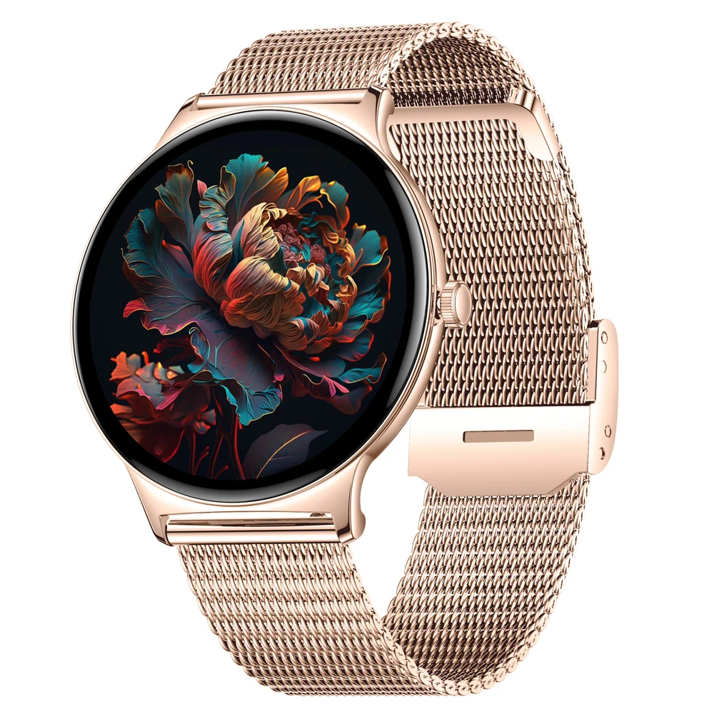 2026 Neue 7,9 mm Ultra-Dünne Smartwatch für Frauen 1,43-Zoll-AMOLED-Display 24-Stunden-Gesundheitsüberwachung Bluetooth-Anruf Smartwatch für Frauen