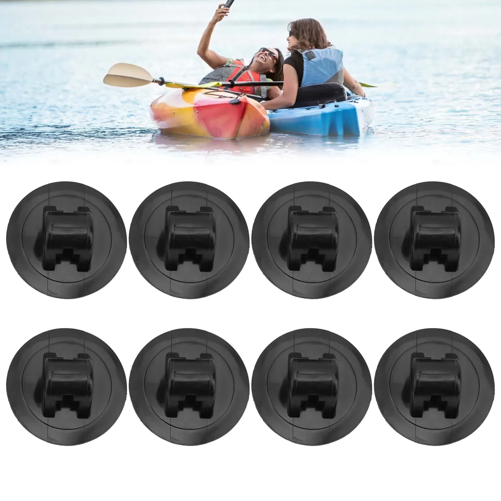 8pcs Inflatable Dinghy Support Buckle Propeller Outboard Engine Hanging Buckle Combination