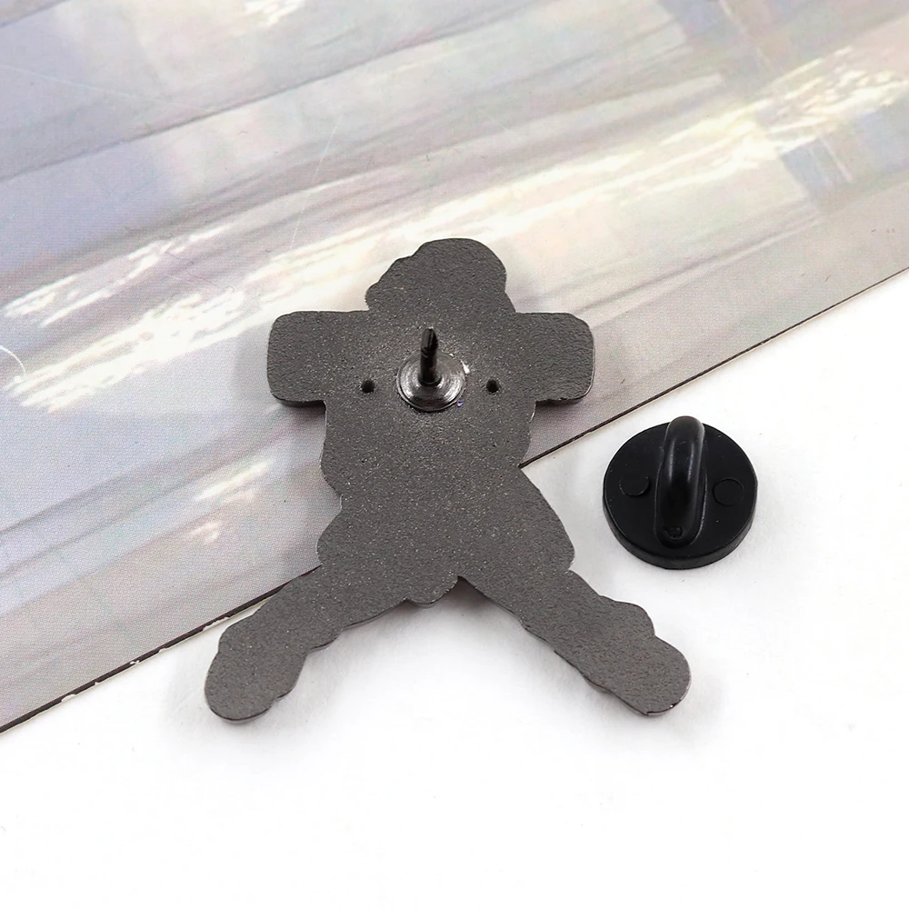 Klassischer Spielcharakter Emaille-Anstecker Apex Legends Electric Shock Defense Girl Brosche, Spiel-Peripherie-Sammlung, Accessoires, Abzeichen – Detail 3