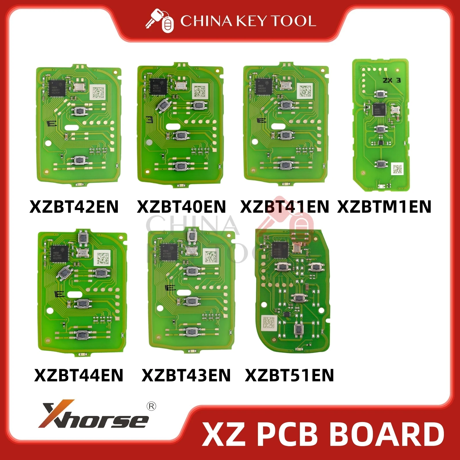 

Специальная печатная плата Xhorse XZBTM1EN XZBT51EN XZBT43EN XZBT42EN XZBT41EN XZBT40EN XZBT44EN