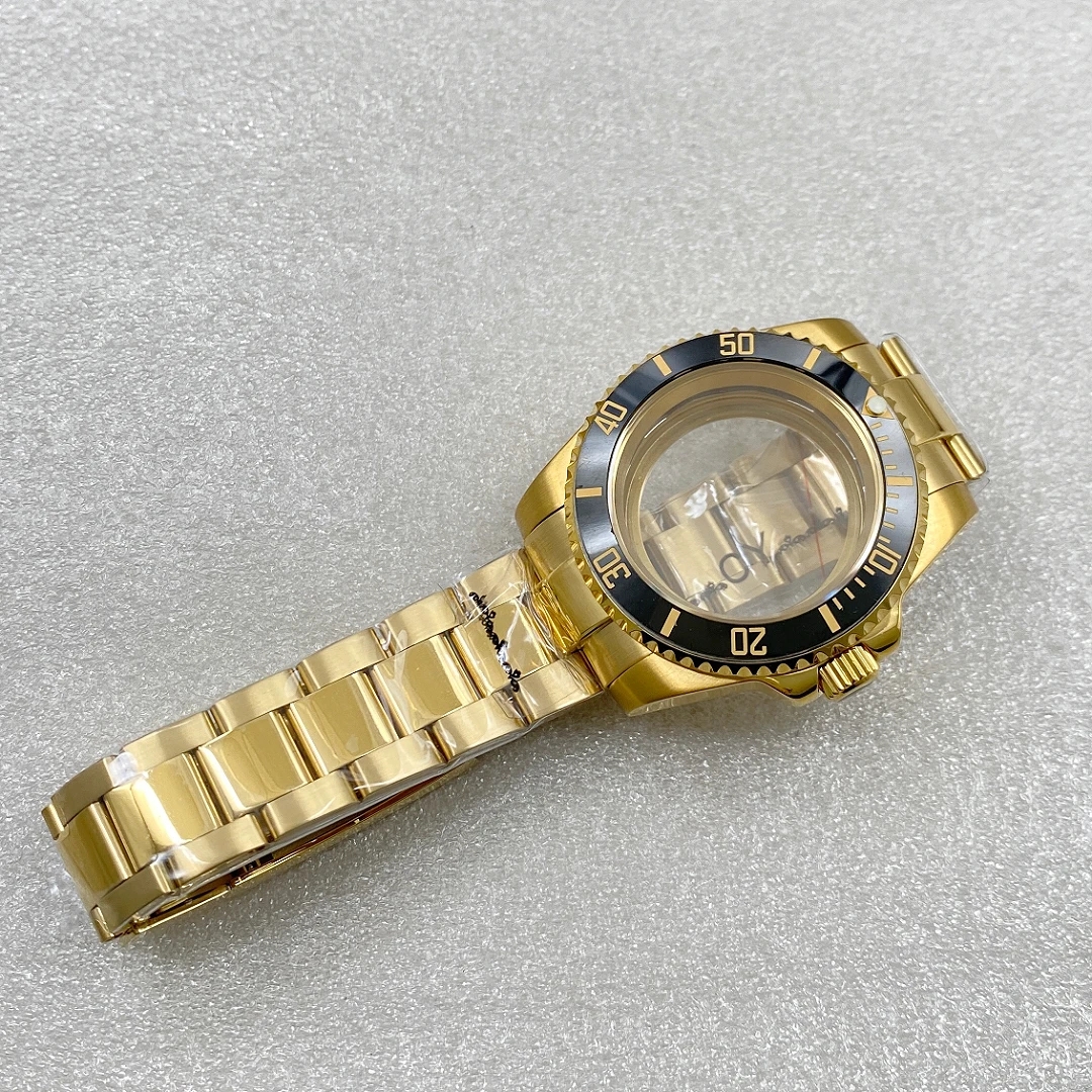 NH35 case 120 clicks case suitable for NH34/NH35/NH36 movements NH36 case gold case 40mm case