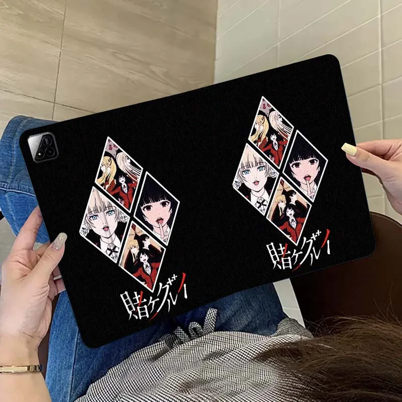 Anime K-Kakeguruis Art Cool Tablet Case For Xiaomi Redmi Mi Pad 5 6 6s 7 SE Pro Max Ultra 12.4 12.5 14 inch