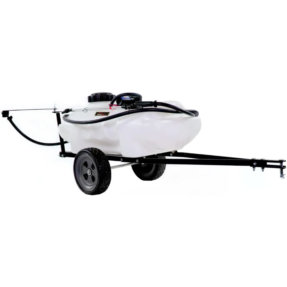 

Brinly ST-152BH-A Self-Storing Tow Behind Lawn and Garden Sprayer with Collapsible Boom, 15-Gallon