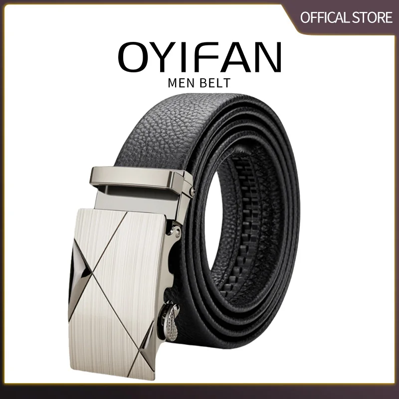 Men Genuine Leather Belt for Men Belts Automatic belt Men\'s business belts High quality belts