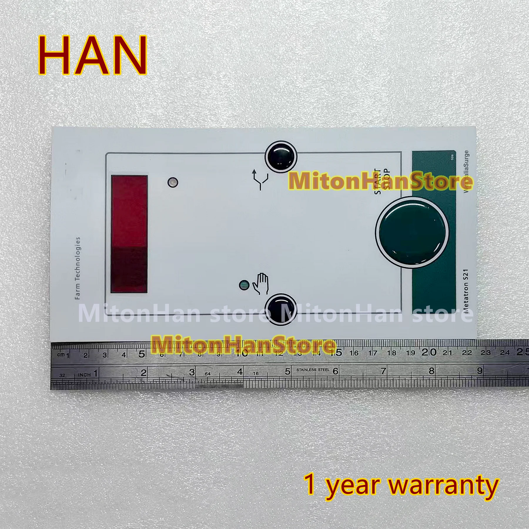 GEA 7161-5979-150 Metatron S21 Membrane Keyboard Film Button Keypad