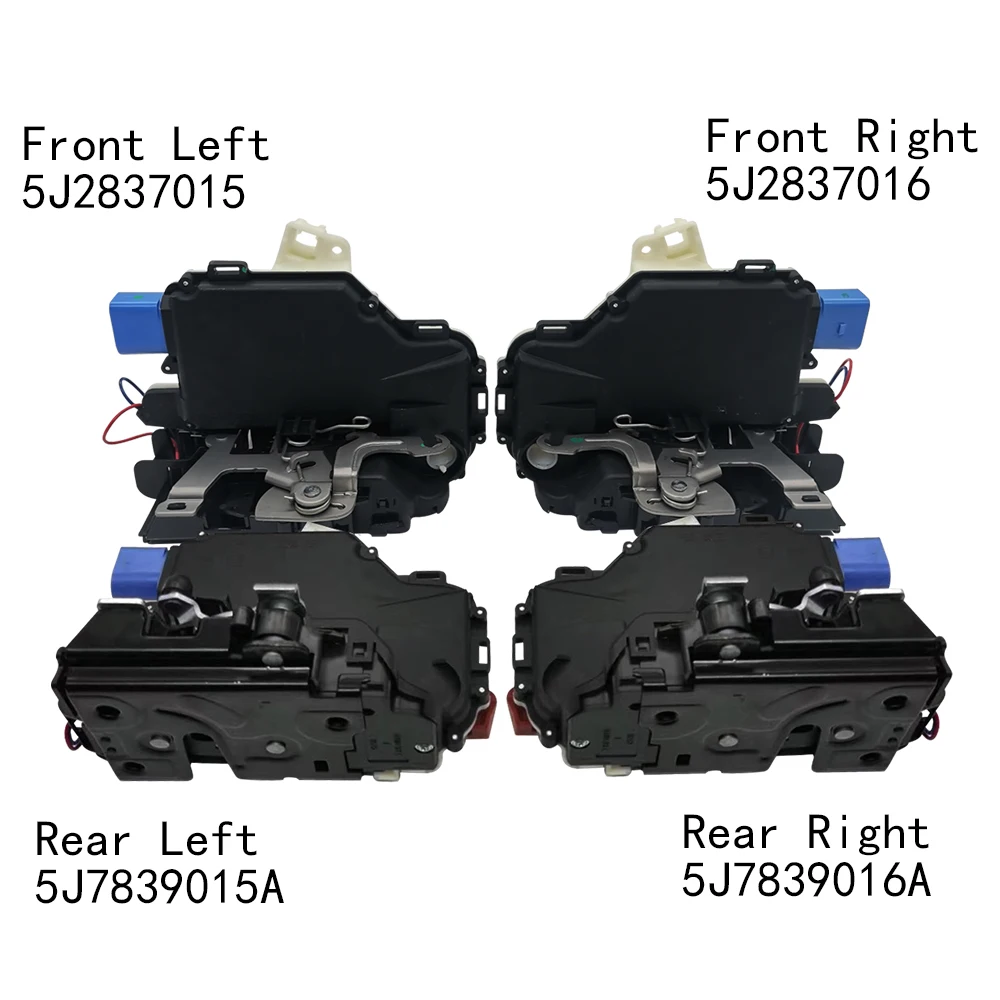 Door Lock Actuator right-hand drive For Skoda Roomster 2006-2015 Fabia 2007-2010 5J2837015 5J2837016 5J7839015A 5J7839016A