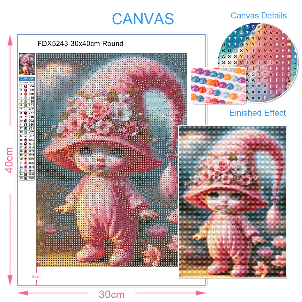 Diy pintura de arte diamante b - Resin Art Baby avaliação e preço