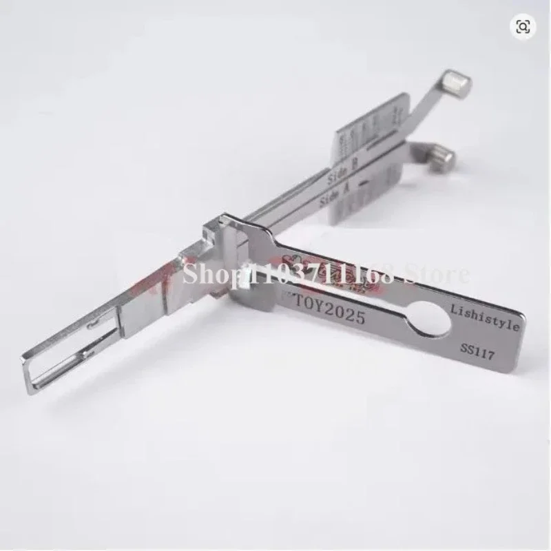 Lishi 2 in1 TOY2025 Strumenti per fabbro Decodificatore per raccolta serratura chiave auto e prelievo PER BUICK per CADILLAC per CHEVROLET USA per VAUX