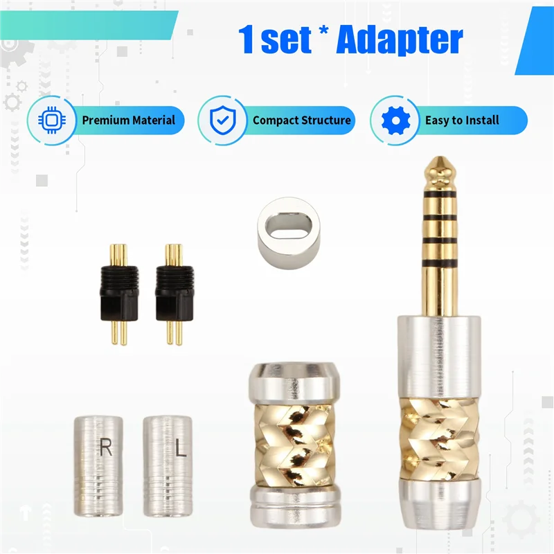 Hifi-hoofdtelefoonkabel 4.4 gebalanceerde stekker 3,5-stekker 2,5 gebalanceerde stekker Middenklasse schuifregelaar 0,78-pins