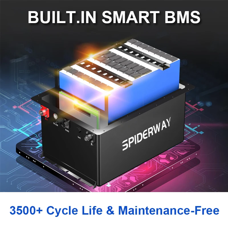 بطارية ليثيوم LiFePO4 24 فولت 105 أمبير مع شاحن 25A لعربة Taylor Dunn SC100 SS536 C433 E451 UTV #3