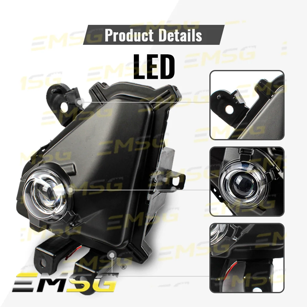 LED Fog Lamp For Lexus GX460 2014 2015 2016 2017 2018 2019 2020 2021 2022 2023 Car Accessories Front Fog Light DRL 81220-60110 view 4