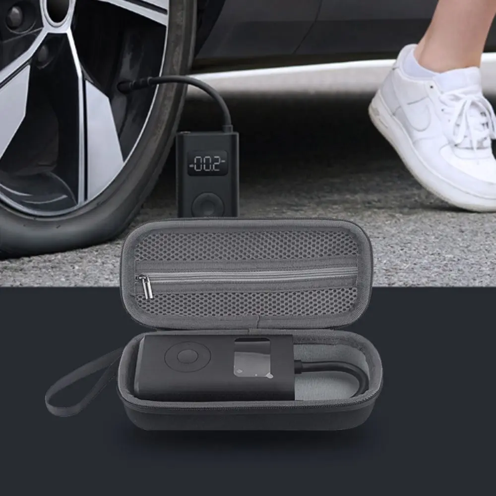 

Hard EVA Car Inflator Storage Case Zipper Carrying Case Mijia Inflatable Treasure Box for for Mijia Car Inflator