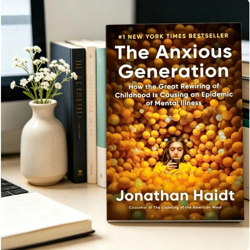 The Anxious Generation Books for Teen Mental Health Data-Driven Strategies for Parents Educators by Social Psychologist