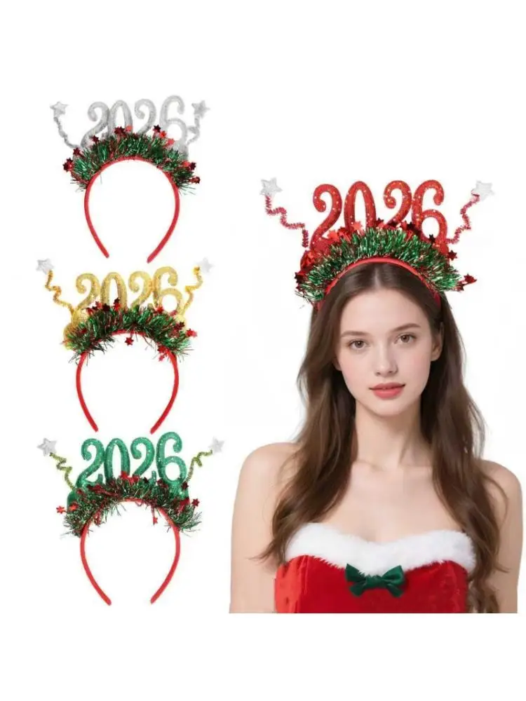 

A52E Adult Teens Headbands Carnivals Party Headpiece 2026 Sparkling Number Headdress