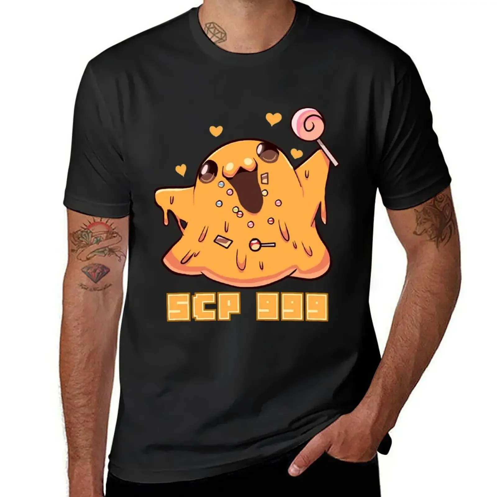 Scp 999 T-Shirt anime clothes new edition sublime mens vintage t shirts