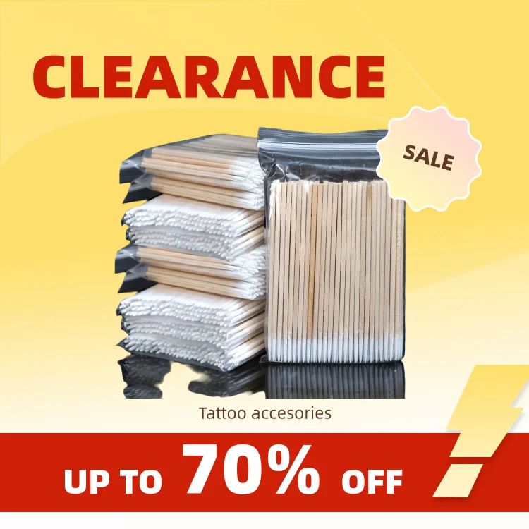 Clearance_900/100/300pcs Disposable Wooden Micro Bud Swabs Lint Free Eyelash Extension Glue Removing Tools Makeup Mini Brush_Con