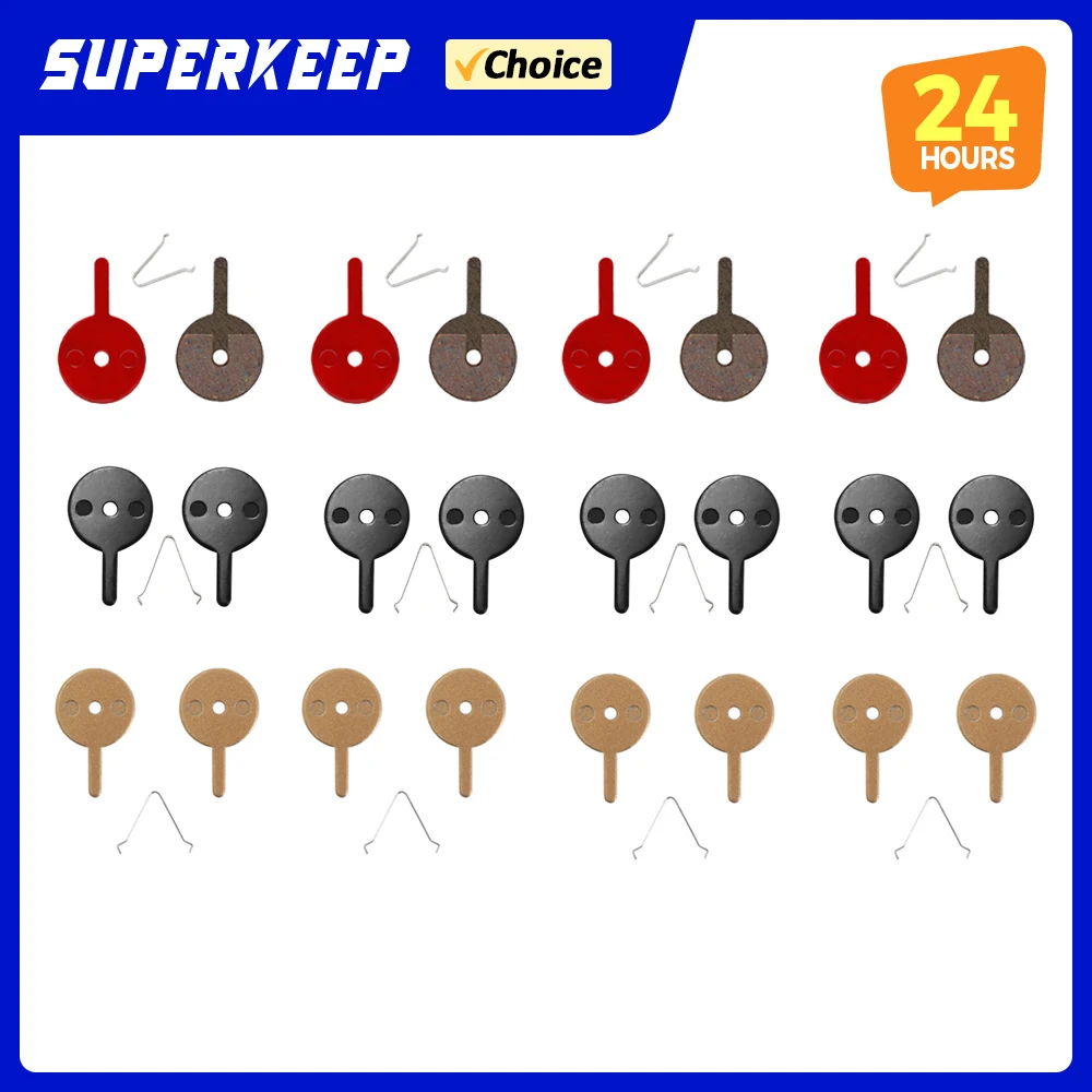 

Колодки дискового тормоза из смолы, полуметаллические для Dualtron 1 2 Ultra Spider Speedway 4 5, электрический скутер, 10-дюймовый самокат, прочные детали