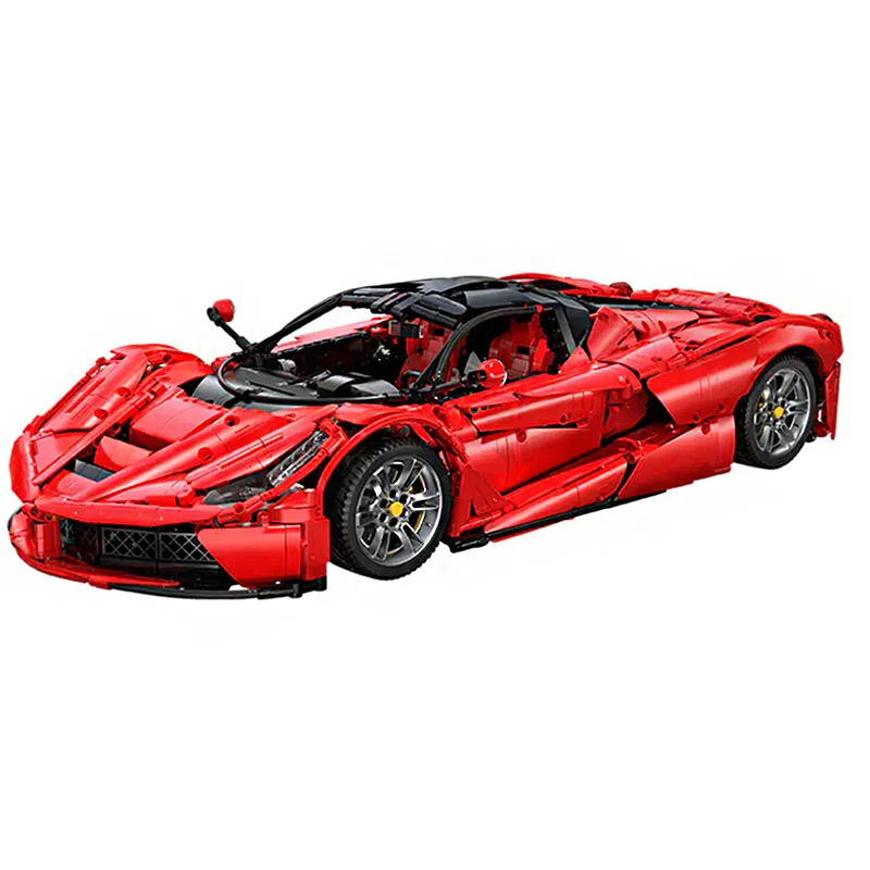 MOC 61505 مخصص التقنية سوبر سبورت سيارة Hypercar بنة سرعة مركبة الطوب التعليم الأطفال الصبي لعبة هدية الكريسماس