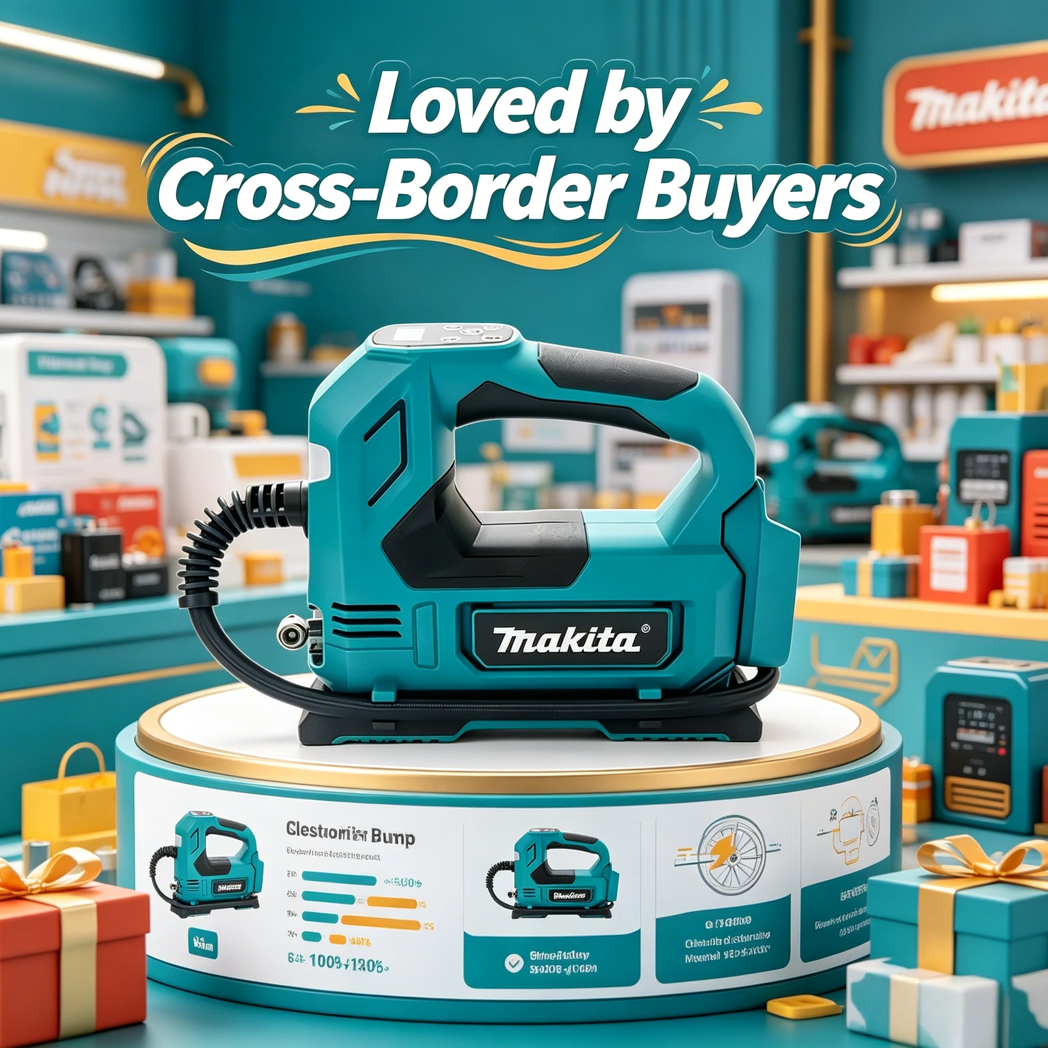 makita-dys59-compressore-d'aria-portatile-senza-fili-18v-gonfiatore-per-pneumatici-solo-corpo-macchina