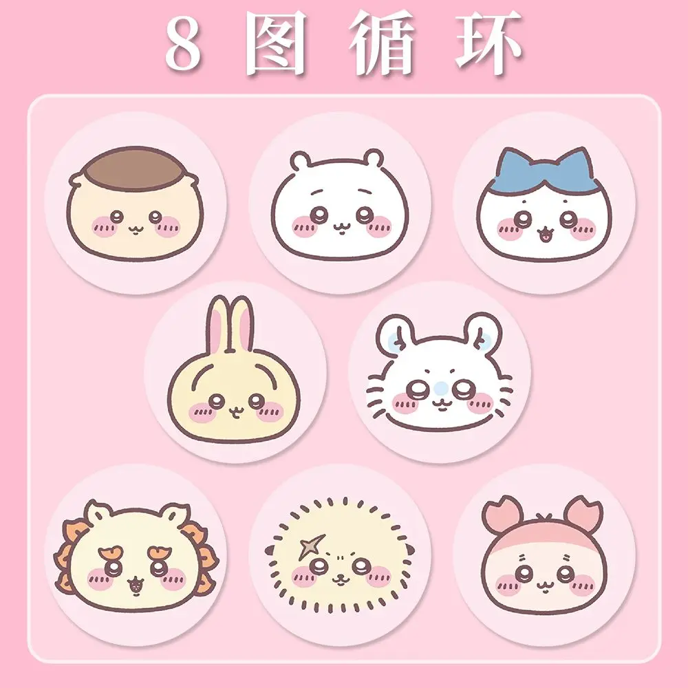 

500 stickers of chiikaw jiikawa avatar roll stickers, cute girl cute graffiti big head sealing stickers