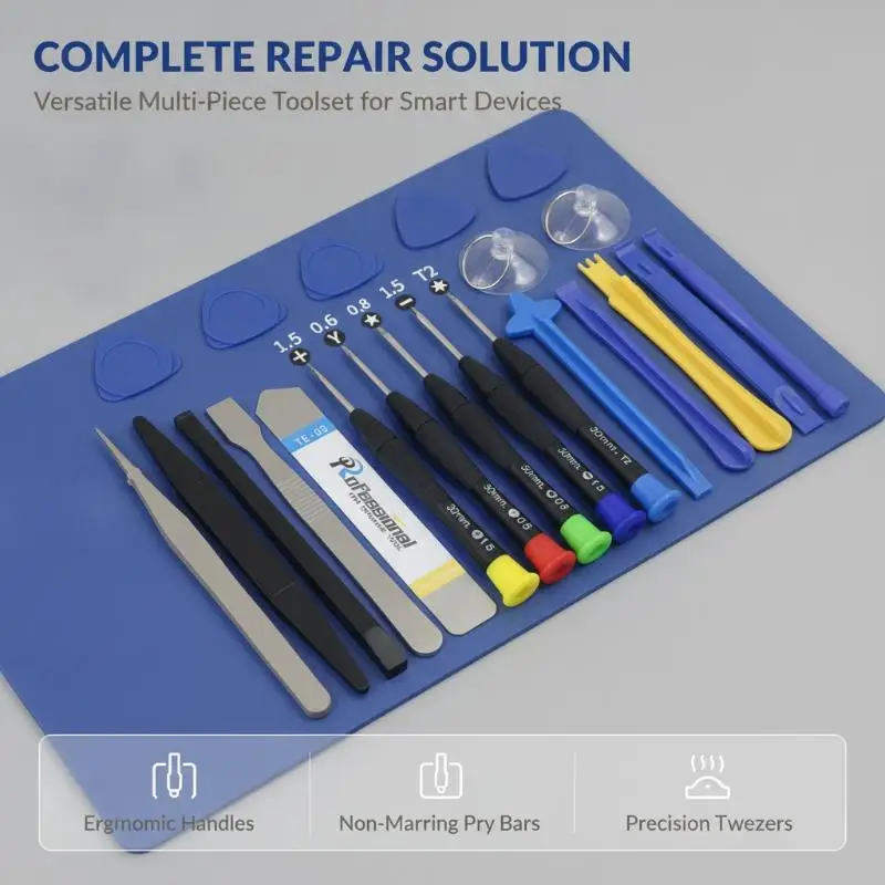 Screwdriver Set, Multi-Function Mobile Phone Repair Tool Kit, Electronics Disassembly Opening Tools for Cellphone Maintenance