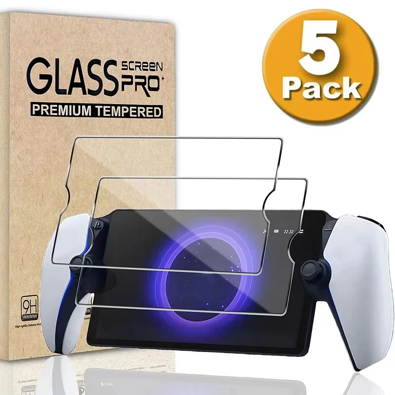 For Sony PlayStation Portal Tempered Glass Screen Protector Transparent Anti-scratch Protective Film for PlayStation PS5 Portal